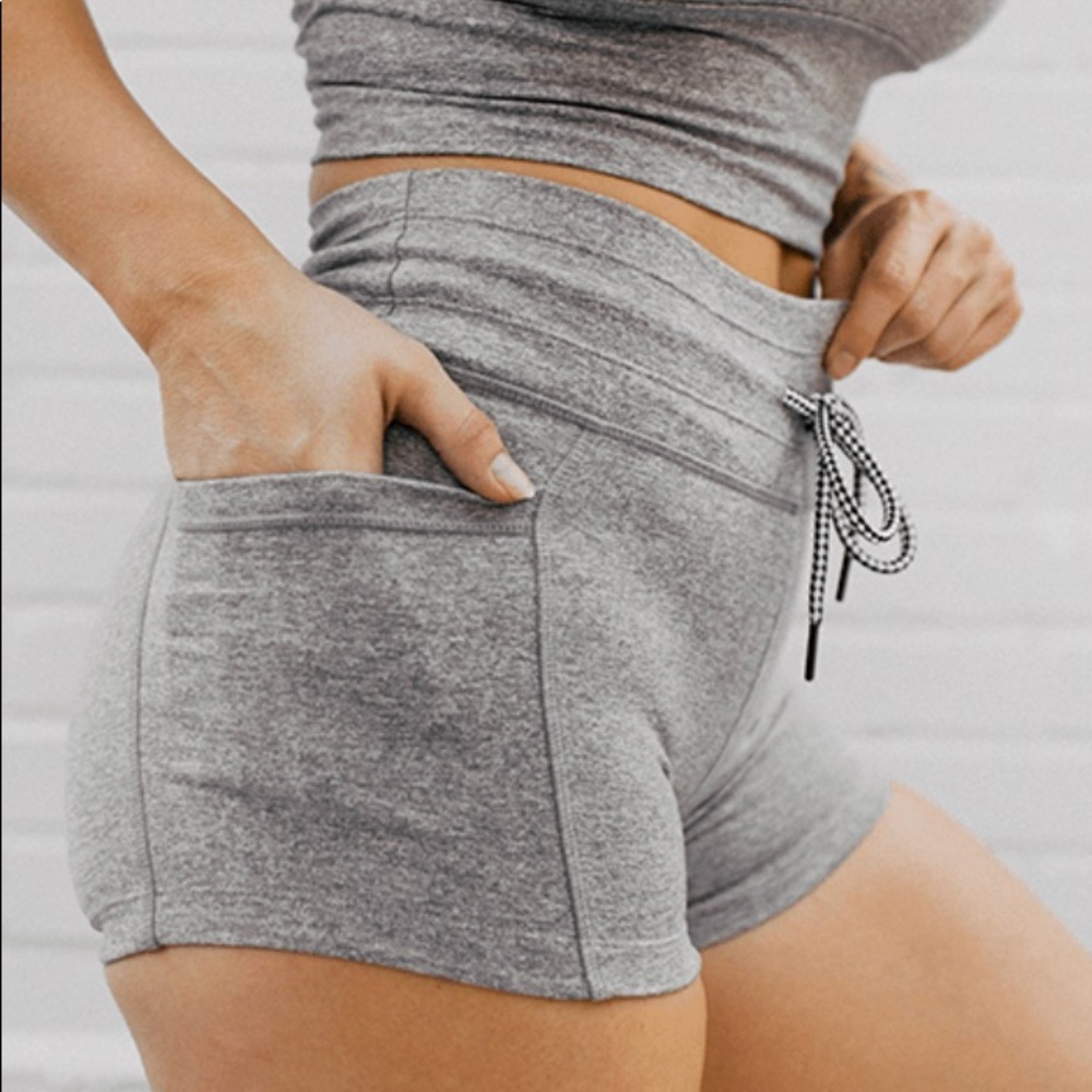 NWT #STREET Shorts in Smoke Gray